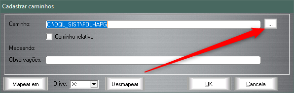 base de dados em pen drive